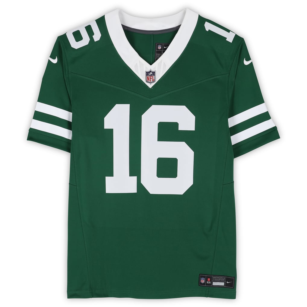 Kenyon Sadiq Autographed New York Jets Green Nike Vapor Fuse Limited Jersey Fanatics