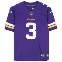 Jordan Addison Autographed Minnesota Vikings Purple Nike Game Jersey Fanatics