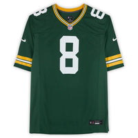Josh Jacobs Autographed Green Bay Packers Green Nike Game Jersey Fanatics