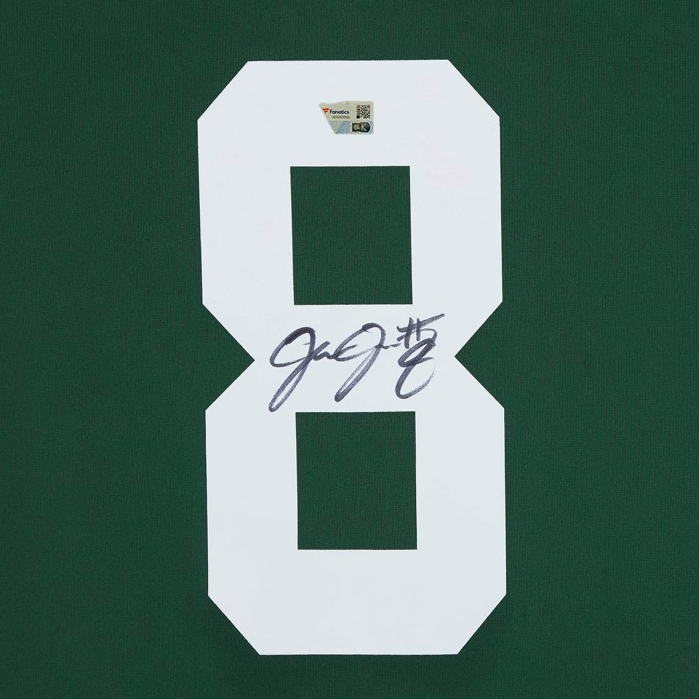 Josh Jacobs Autographed Green Bay Packers Green Nike Game Jersey Fanatics