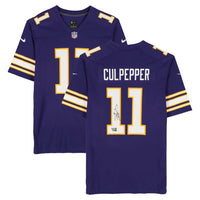 Daunte Culpepper Autographed Minnesota Vikings Purple Nike Throwback Game Jersey Fanatics