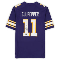 Daunte Culpepper Autographed Minnesota Vikings Purple Nike Throwback Game Jersey Fanatics