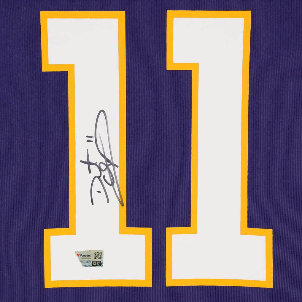 Daunte Culpepper Autographed Minnesota Vikings Purple Nike Throwback Game Jersey Fanatics