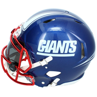 Abdul Carter Autographed New York Giants Custom Artist Painted Authentic Speed Helmet Fanatics LE 1/1