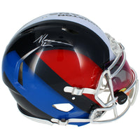 Nico Collins Autographed Houston Texans Custom Painted Art Speed Authentic helmet Fanatics 1/1