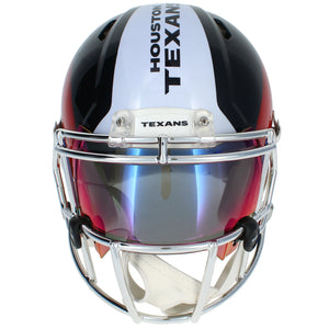 Nico Collins Autographed Houston Texans Custom Painted Art Speed Authentic helmet Fanatics 1/1