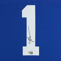 Malik Nabers Autographed New York Giants Royal Nike Vapor F.U.S.E. Limited Jersey Fanatics