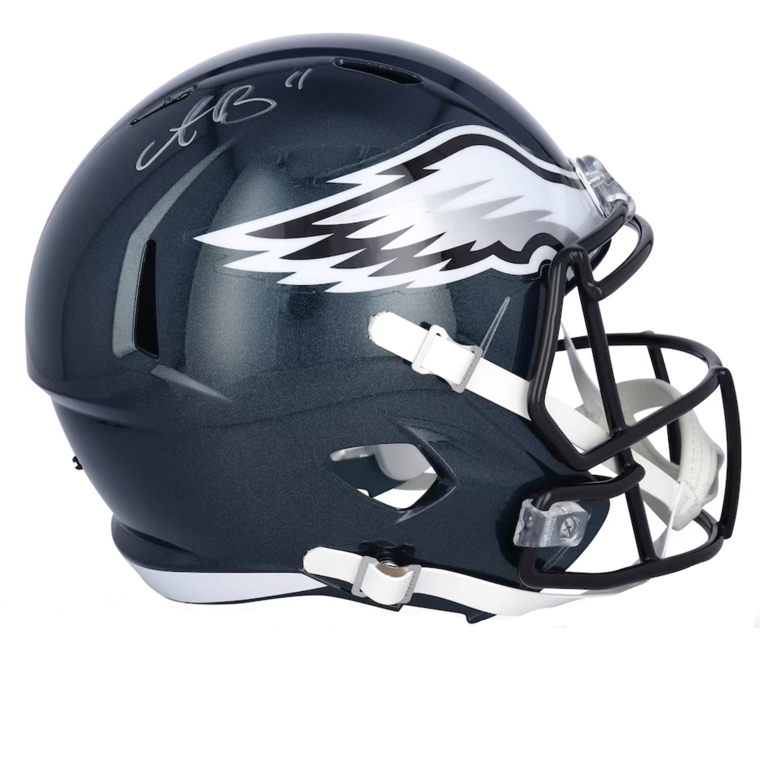 A.J. Brown Autographed Philadelphia Eagles Full Size Speed Helmet Fanatics