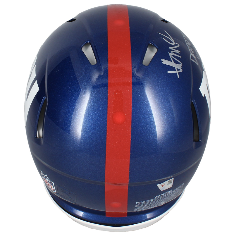 Abdul Carter Autographed "Darth Vader" New York Giants Authentic Speed Helmet Fanatics