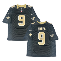 Drew Brees Autographed New Orleans Saints Nike Black Jersey Beckett