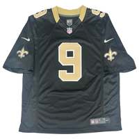 Drew Brees Autographed New Orleans Saints Nike Black Jersey Beckett