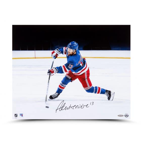 ALEXIS LAFRENIERE Autographed “Accuracy” 20x16 Photo UDA