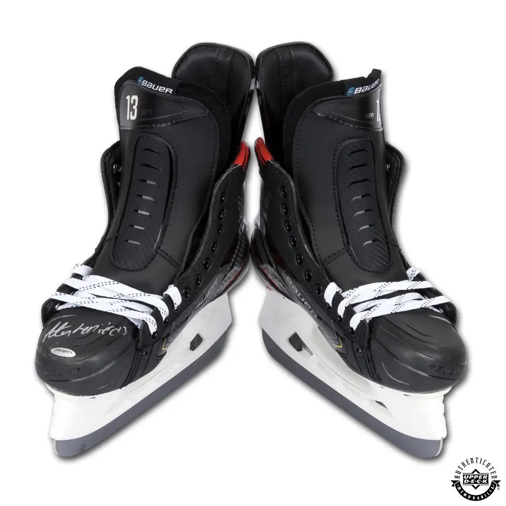 ALEXIS LAFRENIERE Autographed New York Rangers Bauer Vapor 2x Pro Skates UDA