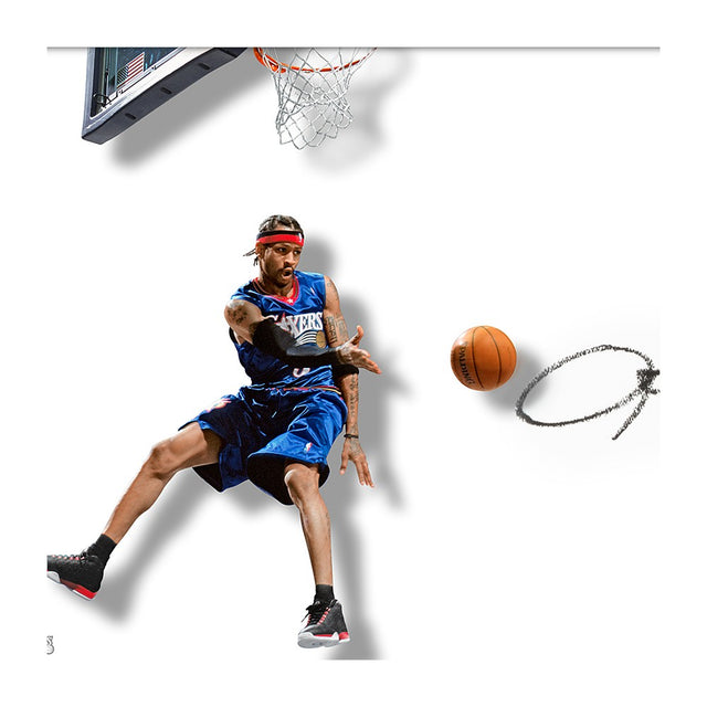 ALLEN IVERSON Autographed The Show “The Dish” UDA