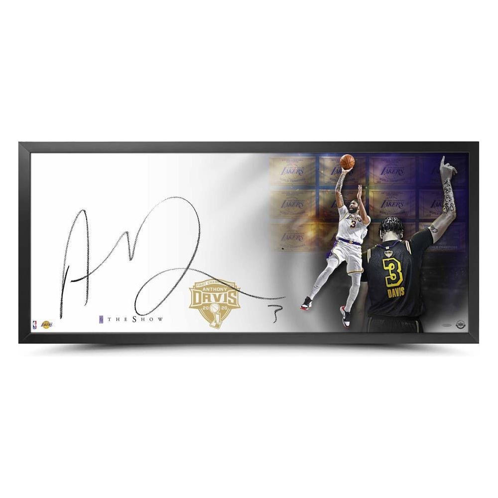 ANTHONY DAVIS Autographed Los Angeles Lakers The Show “Joining the Greats” UDA