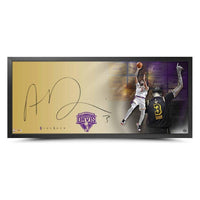 ANTHONY DAVIS Autographed Los Angeles Lakers The Show "Joining the Greats Gold" UDA