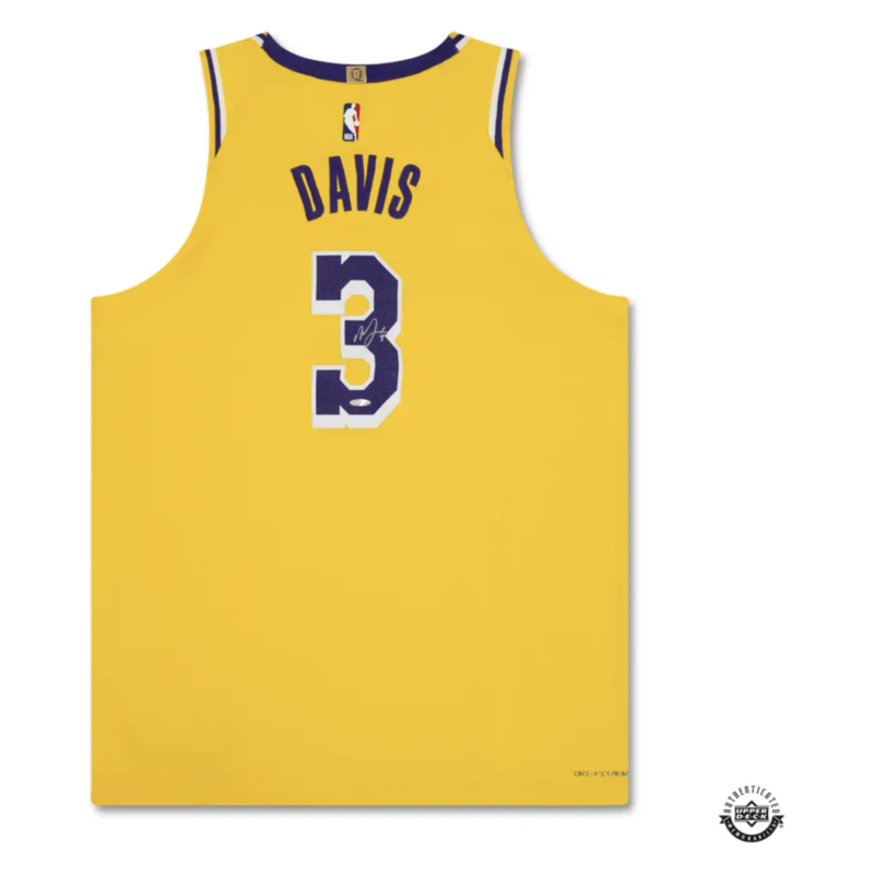 Anthony Davis Autographed 2022-23 Los Angeles Lakers Icon Edition Authentic Nike Jersey UDA