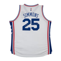 BEN SIMMONS Autographed & Inscribed Philadelphia 76ers Home Jersey UDA