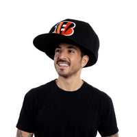OVERSIZED SUPER FAN HAT in Black Cincinnati Bengals (Fun gift!)