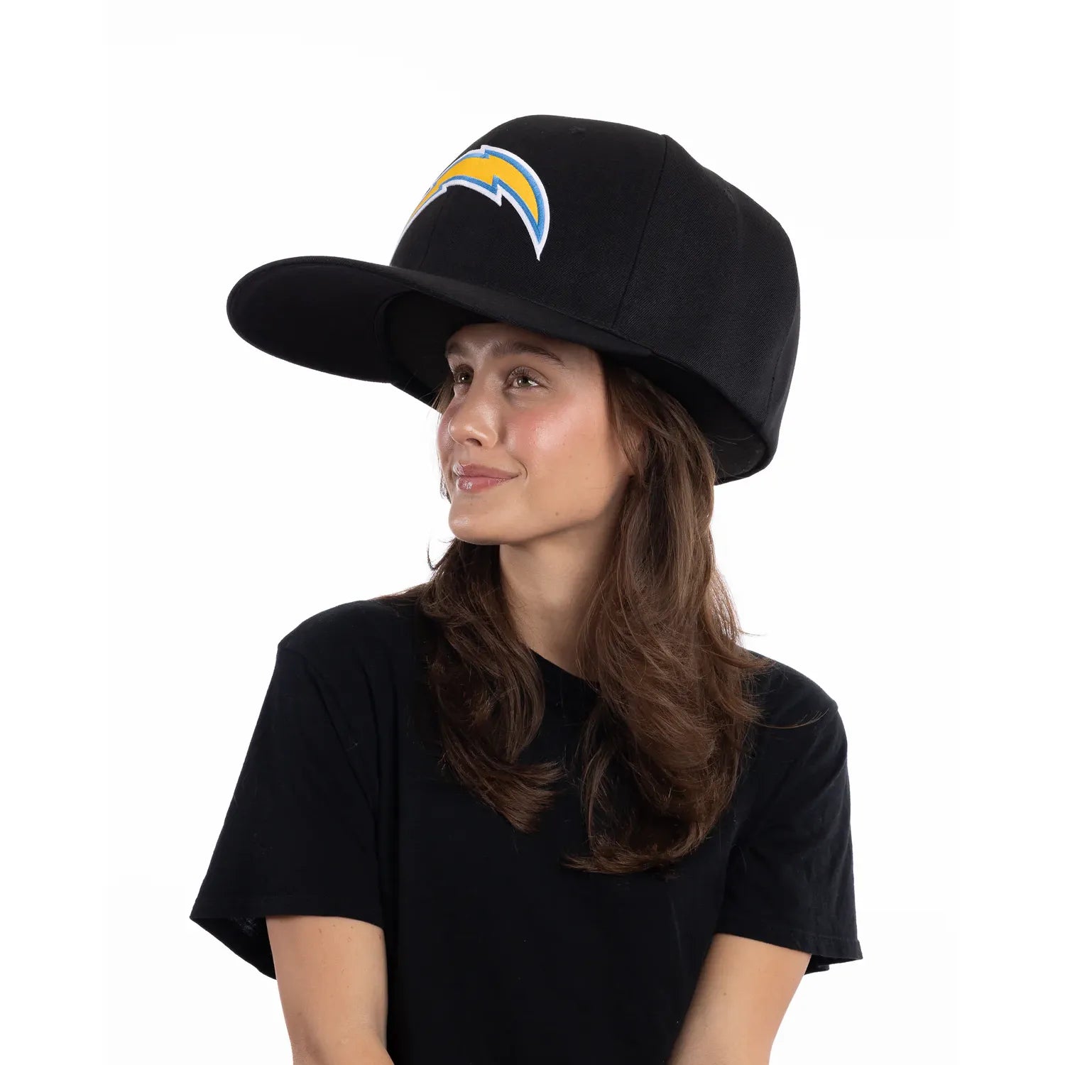 OVERSIZED SUPER FAN HAT in Black Los Angeles Chargers (Fun Gift!!)