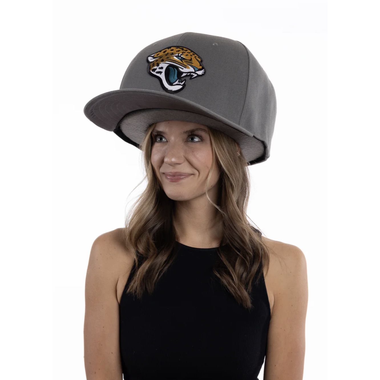 OVERSIZED SUPER FAN HAT in Black Jacksonville Jaguars (Great gift!)