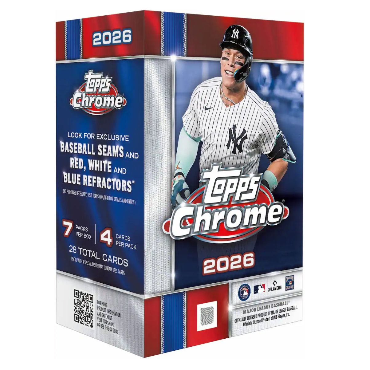 2026 Topps Chrome Baseball Blaster Box
