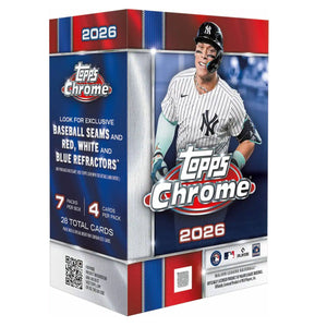 2026 Topps Chrome Baseball Blaster Box