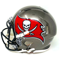TOM BRADY Autographed Tampa Bay Buccaneers Authentic Speed Helmet FANATICS