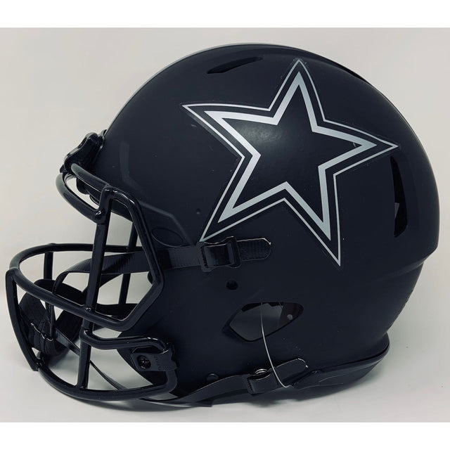 AMARI COOPER Autographed Dallas Cowboys Speed Eclipse Authentic Helmet FANATICS