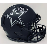 AMARI COOPER Autographed Dallas Cowboys Speed Eclipse Authentic Helmet FANATICS