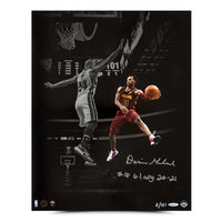DARIUS GARLAND Autographed & Inscribed Cleveland Cavaliers “Pass The Rock” 16x20 Photo UDA