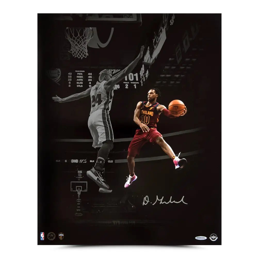 DARIUS GARLAND Autographed Cleveland Cavaliers “Pass The Rock” 16x20 Photo UDA