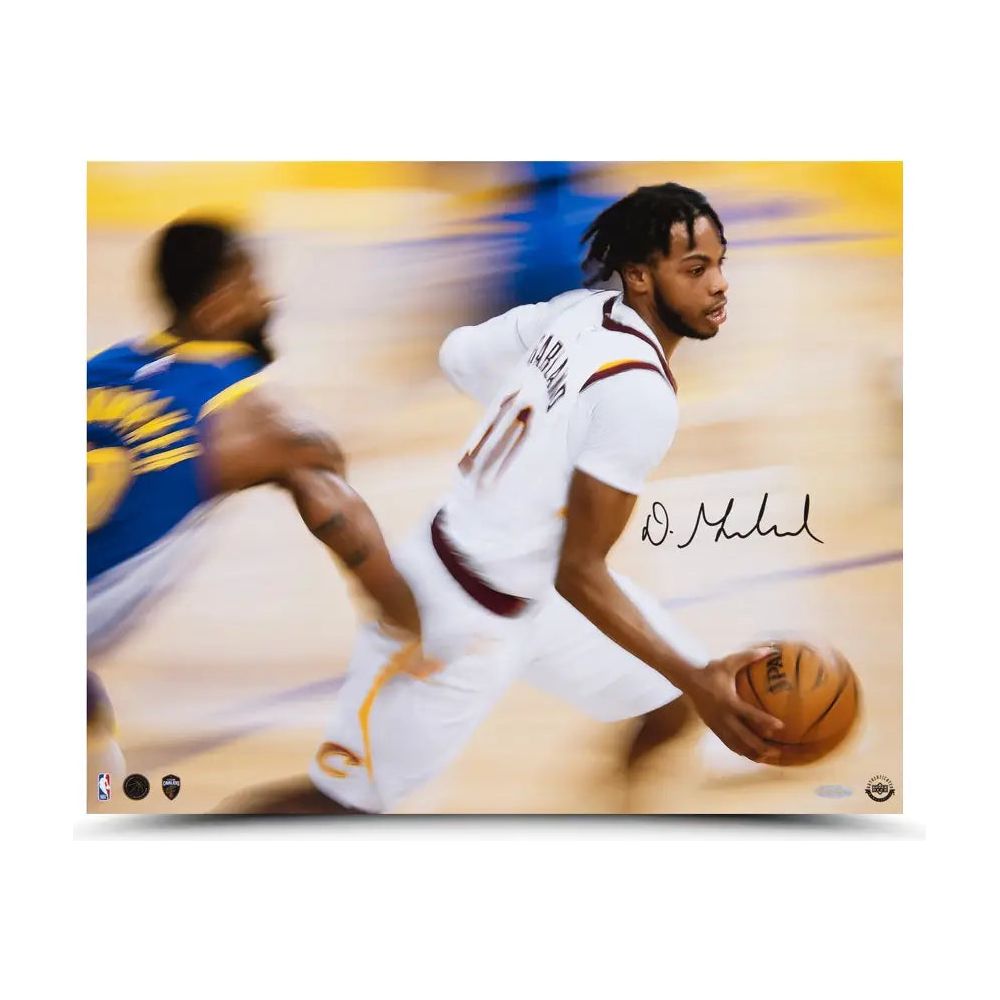 DARIUS GARLAND Autographed Cleveland Cavaliers “Time To Focus” 20x16 Photo UDA