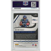D.K. METCALF Seattle Seahawks 2019 Panini Prizm RC #343 Card PSA Gem Mint 10