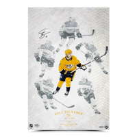 EELI TOLVANEN Autographed Nashville Predators “On The Rise” 16x24 Photo UDA