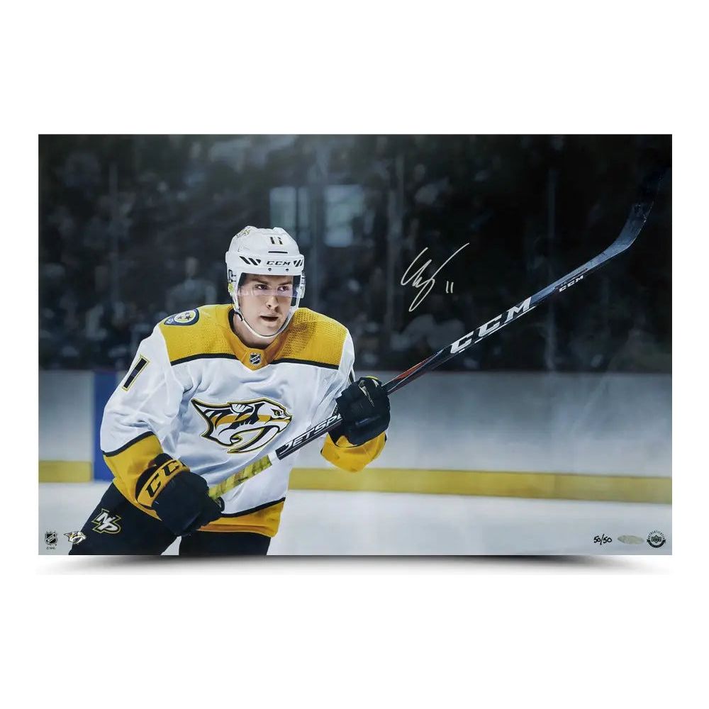 EELI TOLVANEN Autographed “Spotlight” 24x16 Photo UDA