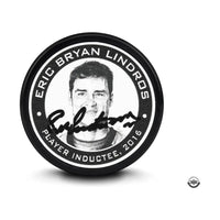 ERIC LINDROS Autographed “Hockey Hall of Fame” Puck UDA