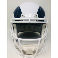 JARED GOFF Autographed Los Angeles Rams White Matte Full Size Speed Helmet FANATICS