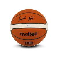 ISAIAH TODD Autographed Milwaukee Bucks Molten Basketball UDA