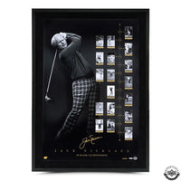 JACK NICKLAUS Autographed & Framed “The Golden Standard” 24x36 Photo UDA