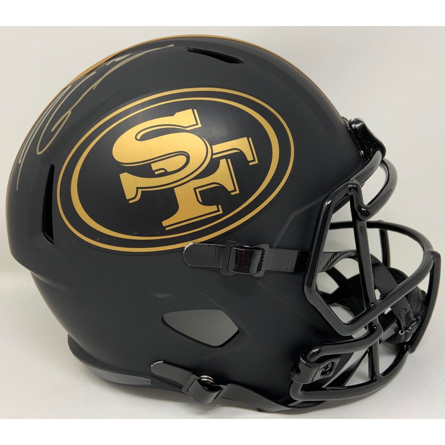 JIMMY GAROPPOLO Autographed San Francisco 49ers Eclipse Speed Full Size Helmet TRISTAR