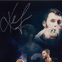 KEVIN LOVE Autographed Cleveland Cavaliers "Ring Night" 16 x 20 UDA LE 50