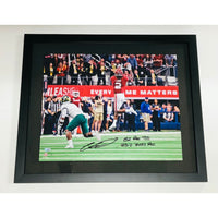 CEEDEE LAMB Autographed Oklahoma Sooners 16" x 20" Stats Framed Photograph FANATICS LE 22