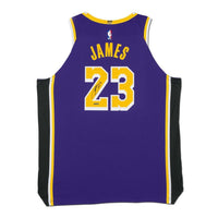 LEBRON JAMES Autographed Los Angeles Lakers Statement Edition Authentic Nike Jersey UDA