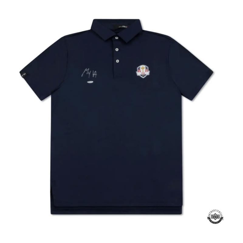 Max Homa Autographed Ralph Lauren 2023 Ryder Cup USA Tuesday Polo UDA