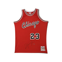 MICHAEL JORDAN Signed Chicago Bulls Rookie Jersey UDA