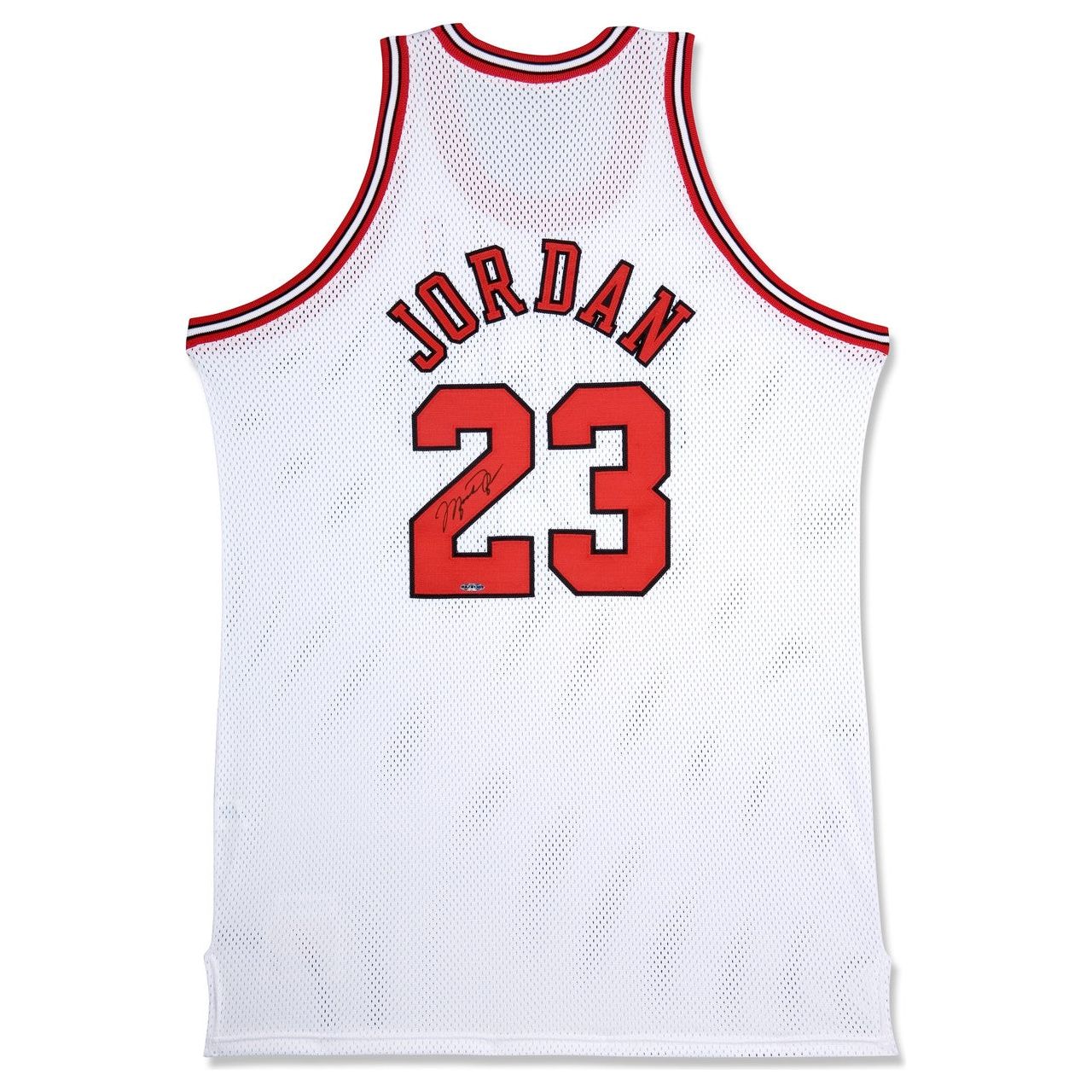 MICHAEL JORDAN Autographed Chicago Bulls White 1997-98 Authentic Mitchell & Ness Jersey UDA