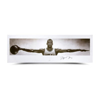 MICHAEL JORDAN Hand Signed Chicago Bulls "Wings" 72 x 23 Poster UDA