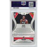 NASSIR LITTLE Portland Trail Blazers 2019 Panini Prizm RC #269 PSA Gem Mint 10