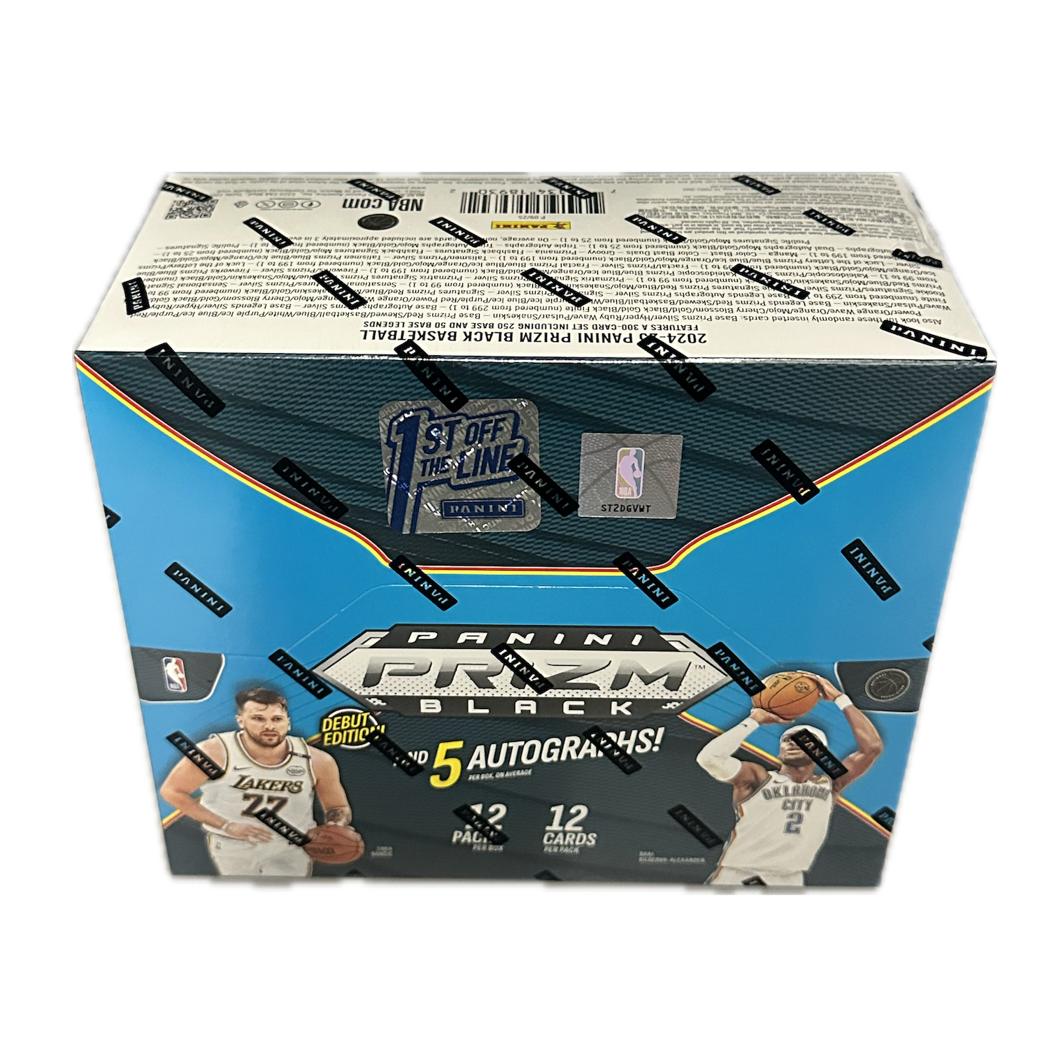 2024-25 Panini Prizm Black NBA Basketball FOTL Factory Sealed Box